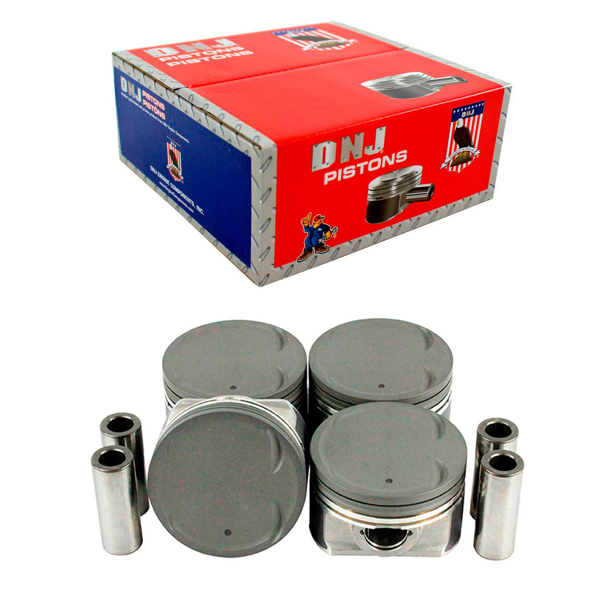 Piston Set (Oversizes Available) 2008-2015 Mitsubishi 2.0L