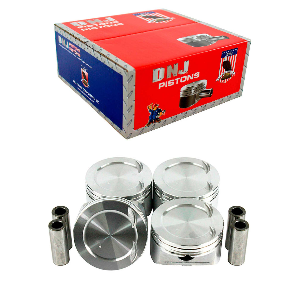 Piston Set (Oversizes Available) 2008-2017 Mitsubishi 2.4L