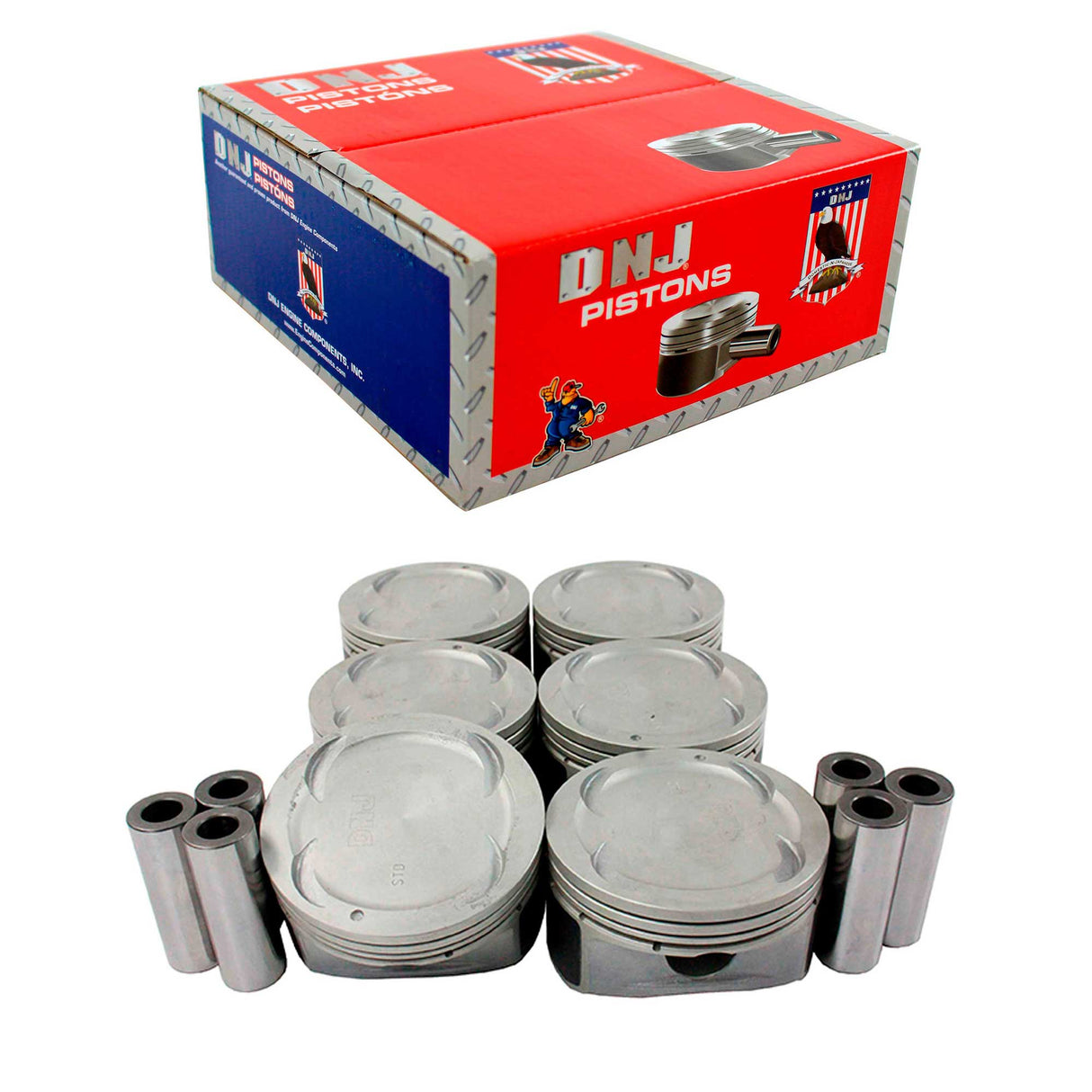 Piston Set 2006-2011 Hyundai,Kia 3.8L (Oversizes Available)