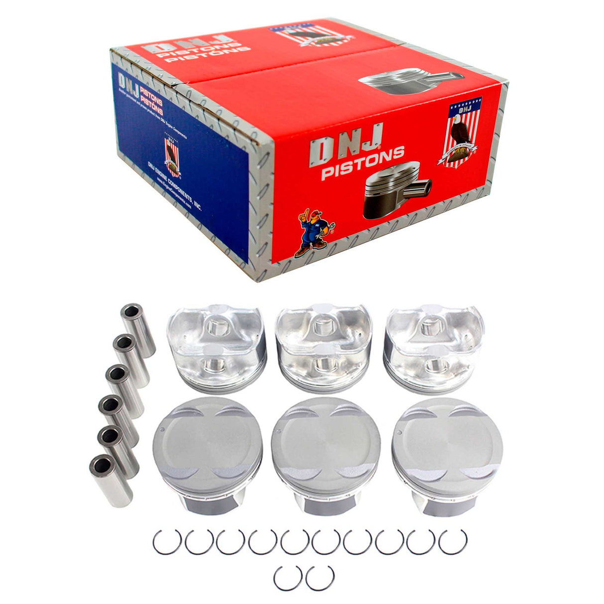 Piston Set 2010-2014 Hyundai,Kia 3.5L (Oversizes Available)