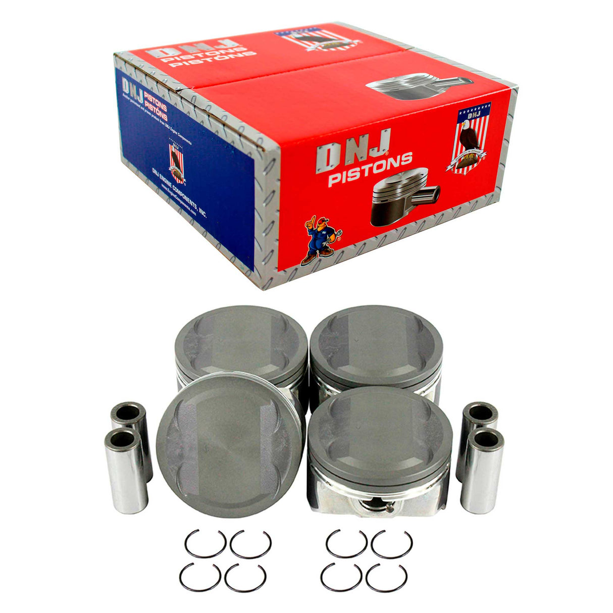 Piston Set 2011-2015 Hyundai,Kia 2.4L (Oversizes Available)
