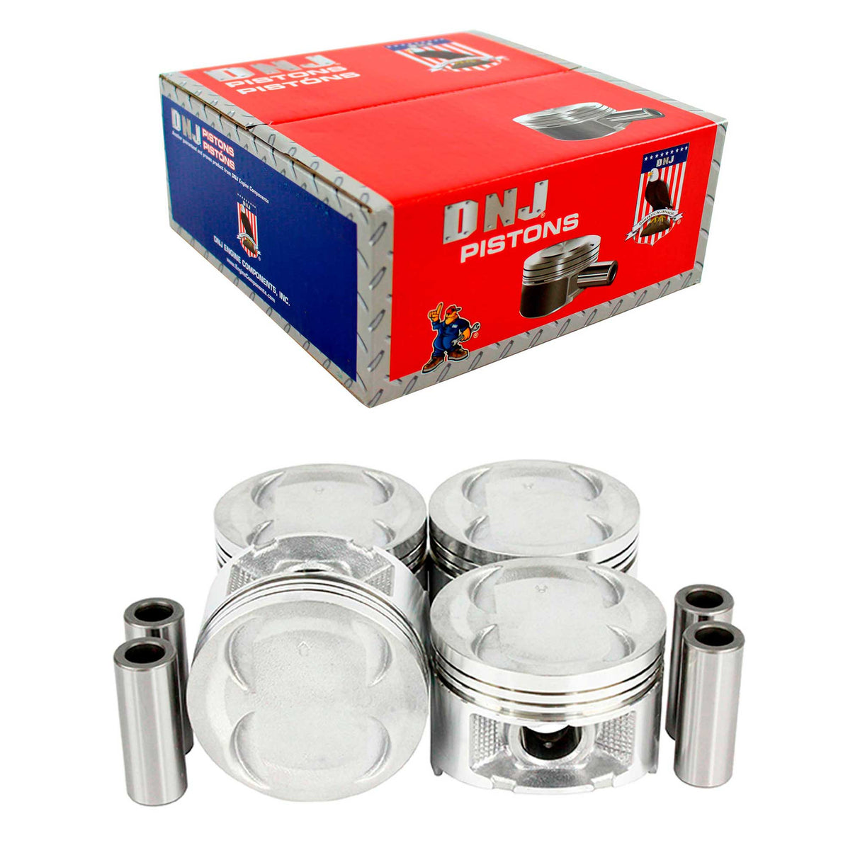 Piston Set 1990-2001 Acura 1.8L (Oversizes Available)