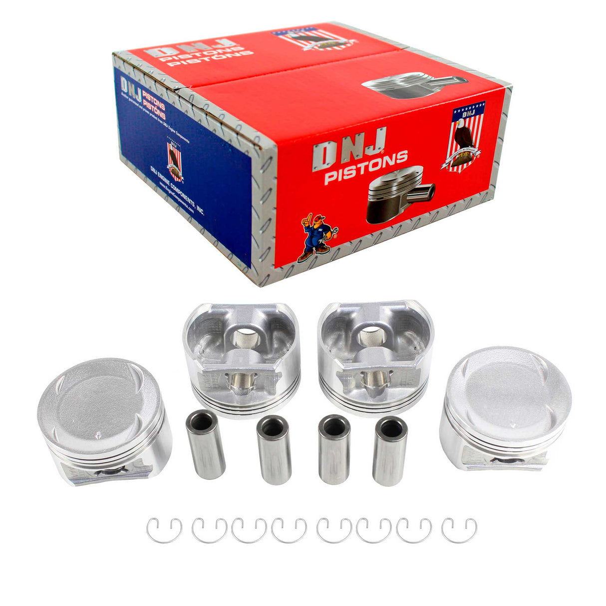 Piston Set 1998-2002 Acura,Honda,Isuzu 2.3L (Oversizes Available)