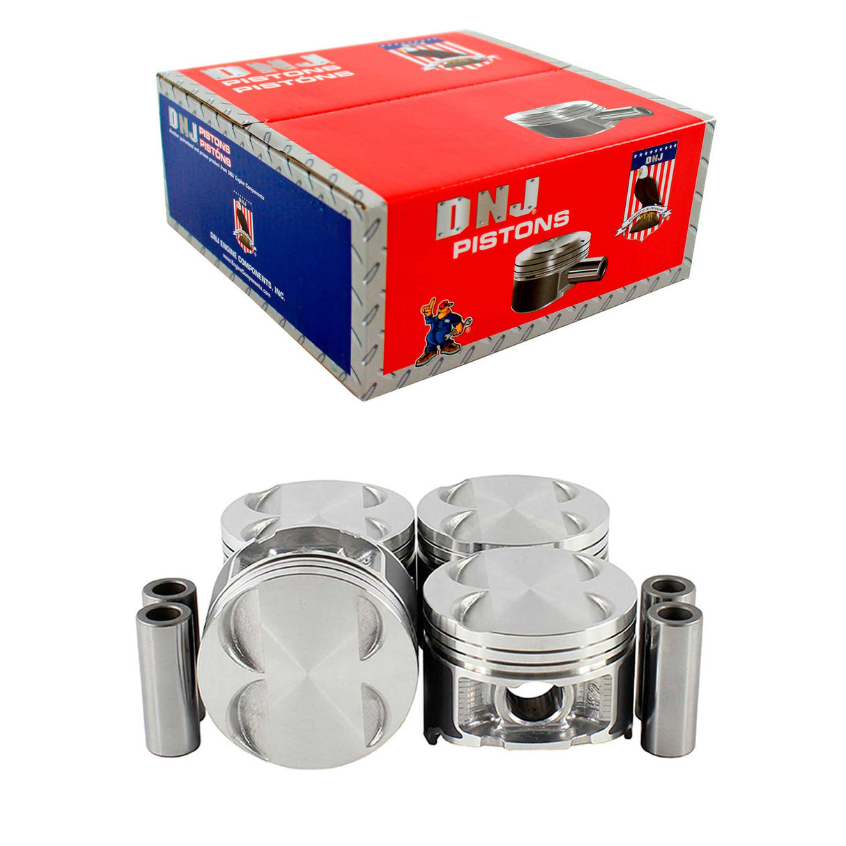 Piston Set 1994-2001 Acura 1.8L (Oversizes Available)