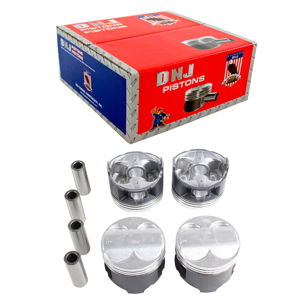 Piston Set 1997-2001 Acura 1.8L (Oversizes Available)