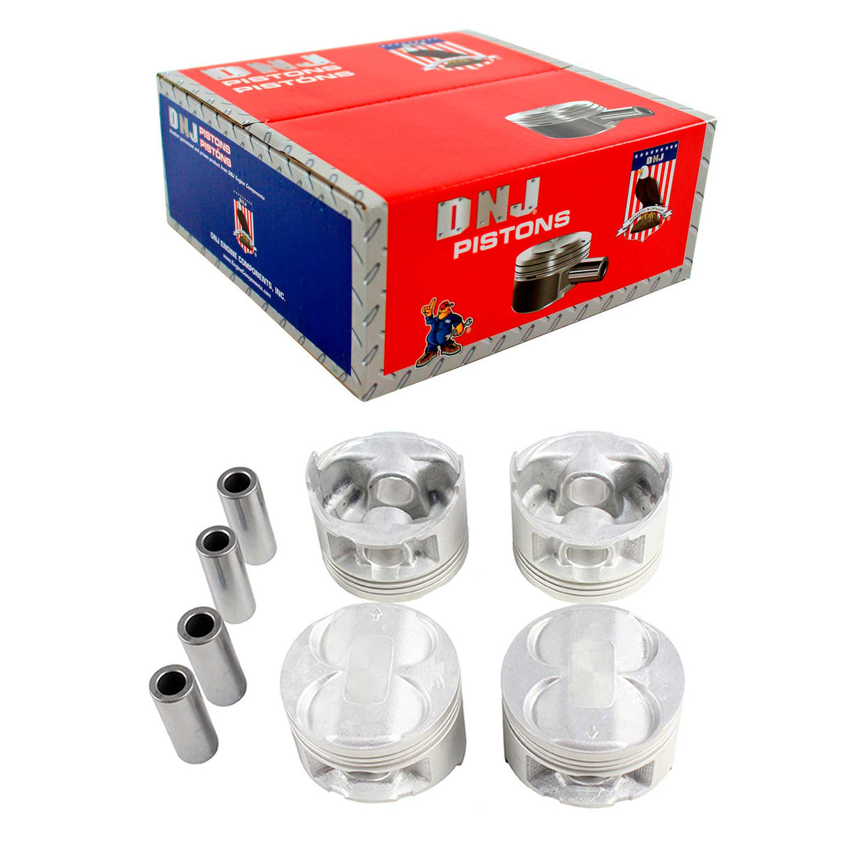 Piston Set 1994-2000 Honda 1.6L (Oversizes Available)