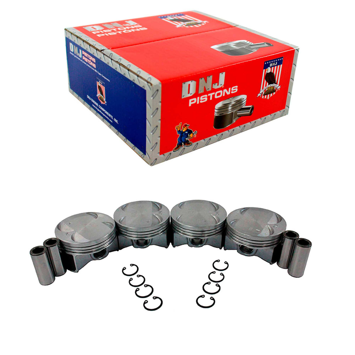Piston Set (Oversizes Available) 2004-2008 Acura 2.4L