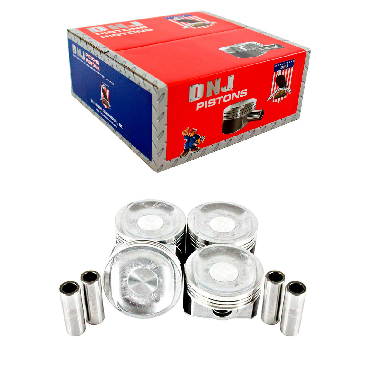 Piston Set (Oversizes Available) 2007-2008 Honda 1.5L