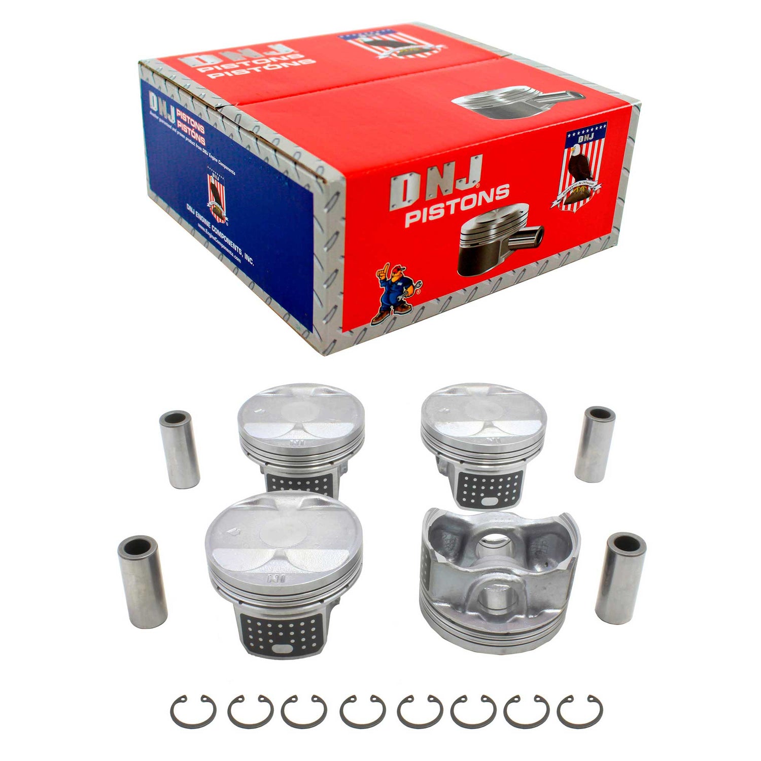 Piston Set (Oversizes Available) 2011-2015 Acura 2.4L