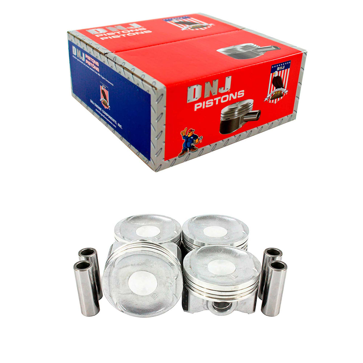 Piston Set (Oversizes Available) 2009-2016 Honda 1.5L