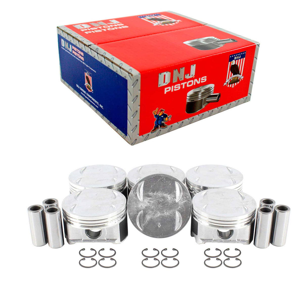 Piston Set 2001-2010 Acura,Honda,Saturn 3.5L (Oversizes Available)