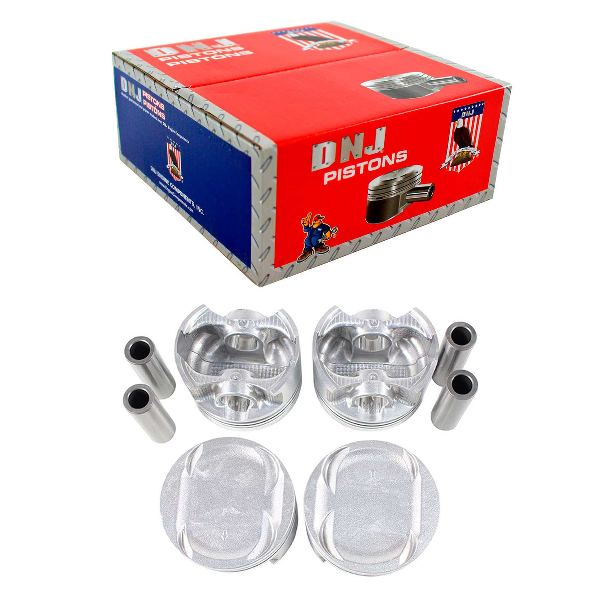 Piston Set 1996-2000 Honda 1.6L (Oversizes Available)