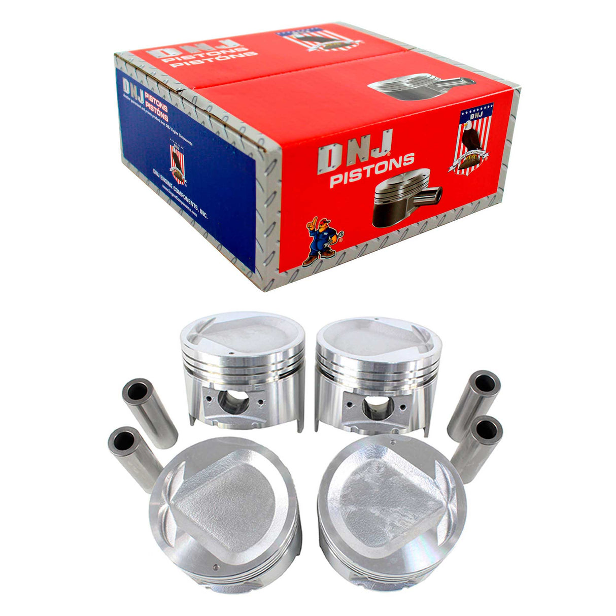 Piston Set 1993-1997 Honda,Isuzu 2.6L (Oversizes Available)
