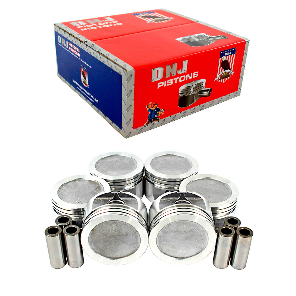 Piston Set (Oversizes Available) 1993-1995 Chevrolet 3.4L