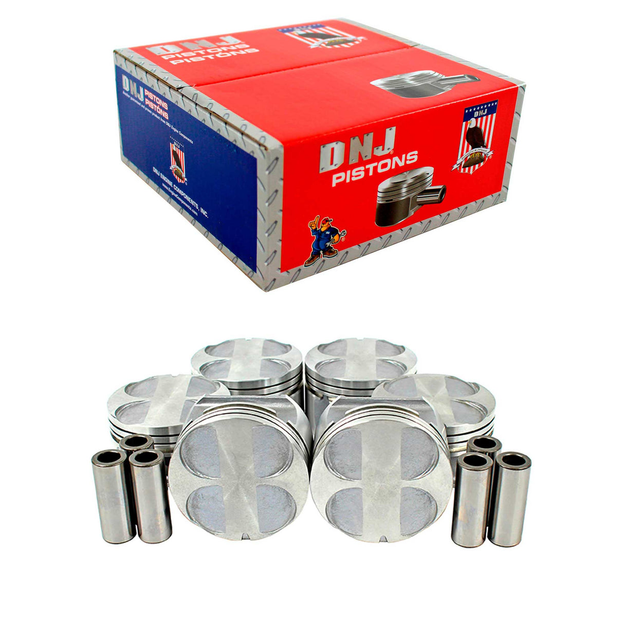 Piston Set 1991-1997 Chevrolet,Oldsmobile,Pontiac 3.4L (Oversizes Available)