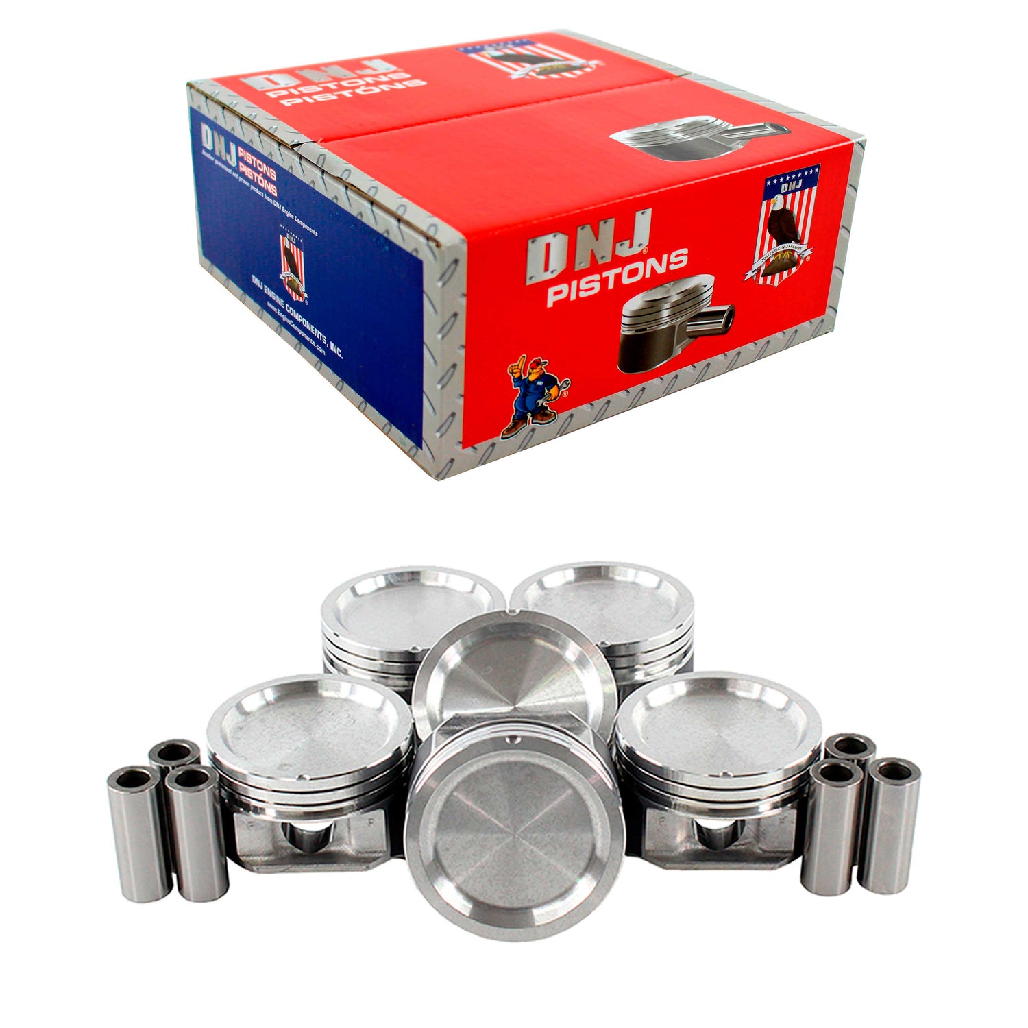Piston Set 1996-2005 Buick,Chevrolet,Oldsmobile,Pontiac 3.4L (Oversizes Available)