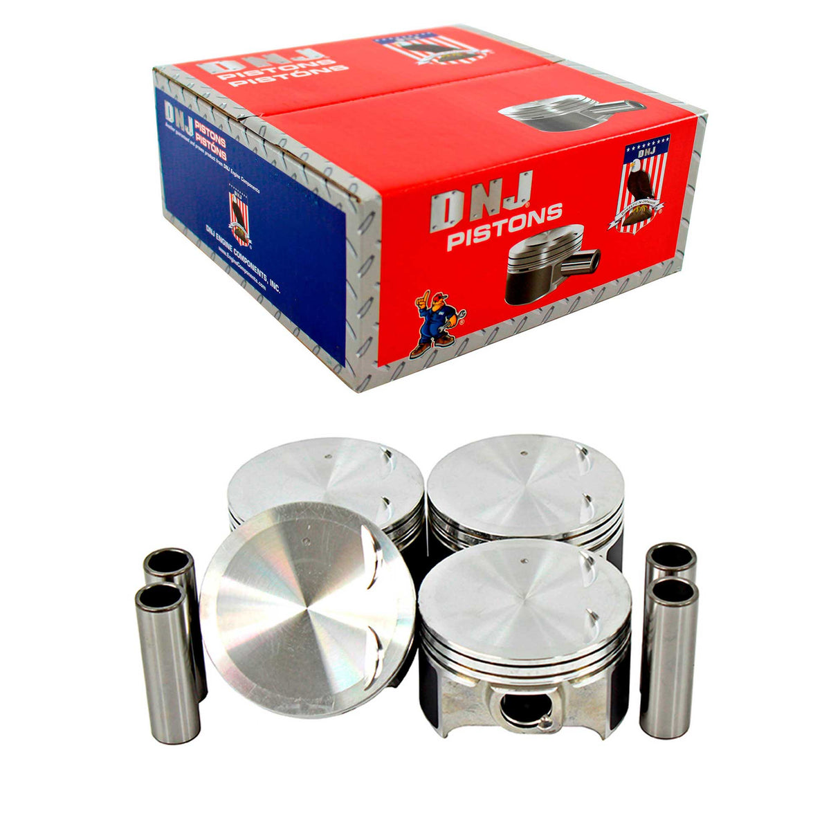 Piston Set 1999-2002 Saturn 1.9L (Oversizes Available)