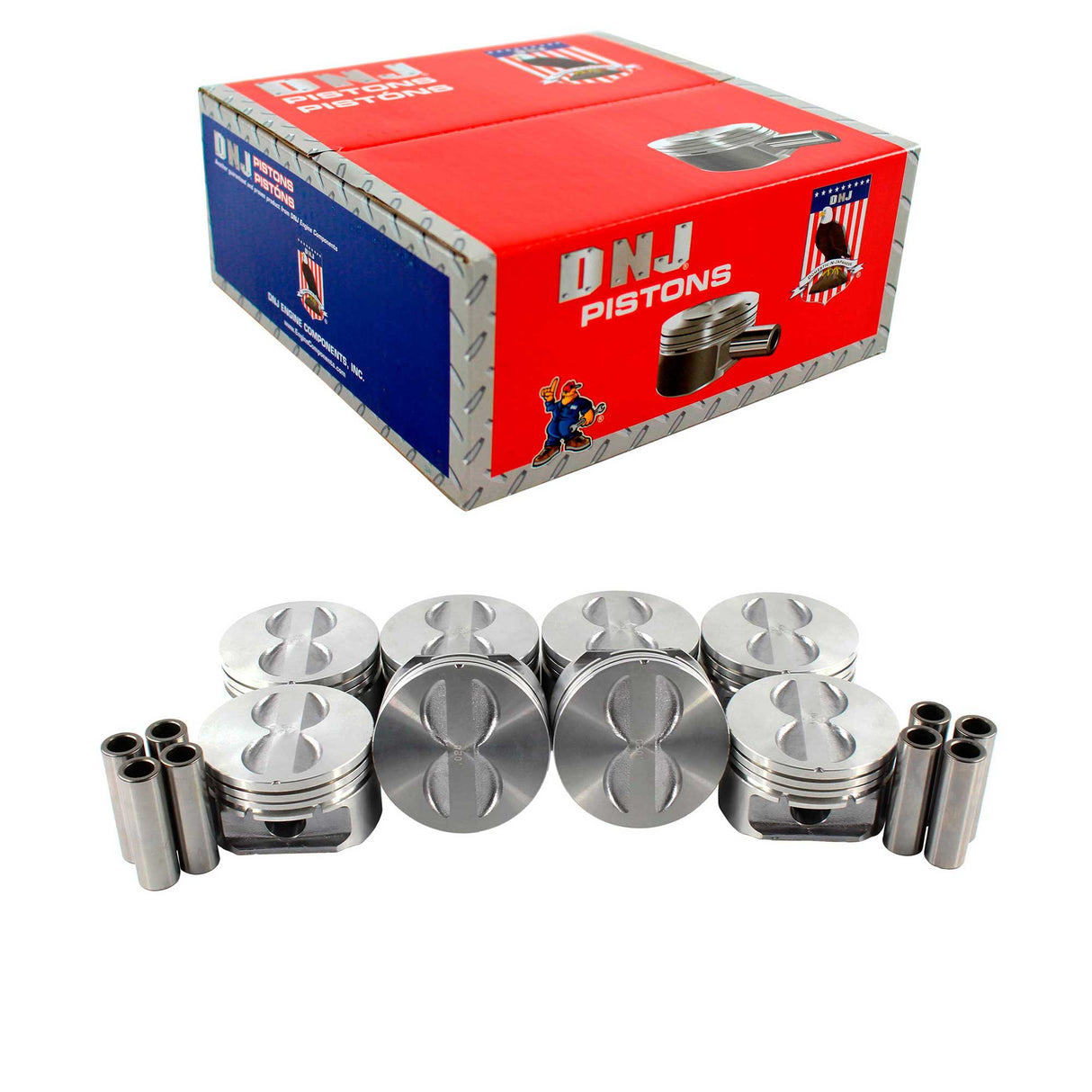 Piston Set (Oversizes Available) 1990-1997 Buick 5.7L