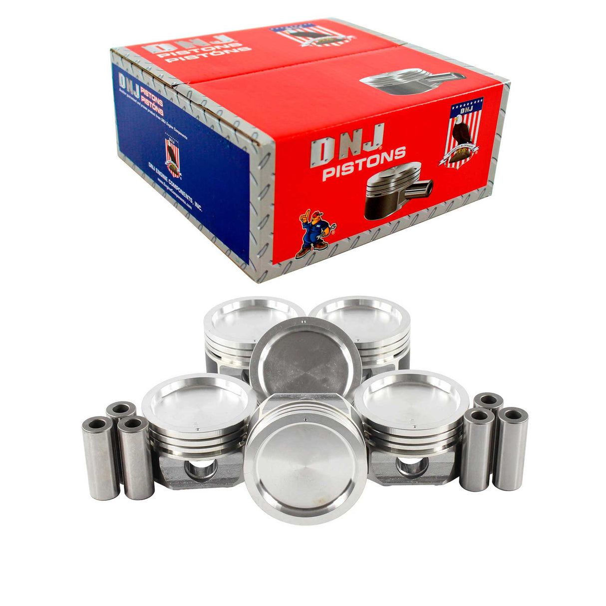 Piston Set 1993-1996 Buick,Chevrolet,Oldsmobile,Pontiac 3.1L (Oversizes Available)