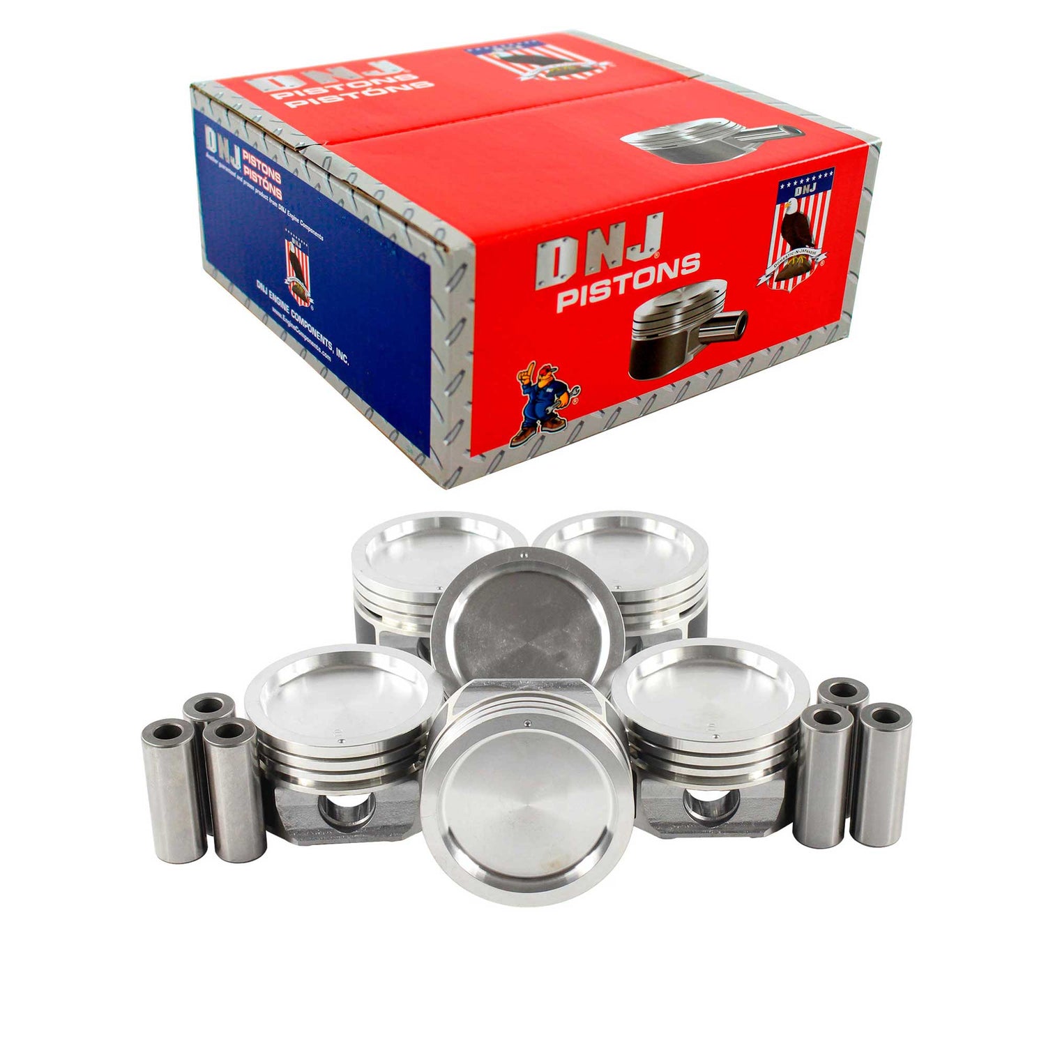 Piston Set 1993-1996 Buick,Chevrolet,Oldsmobile,Pontiac 3.1L (Oversizes Available)