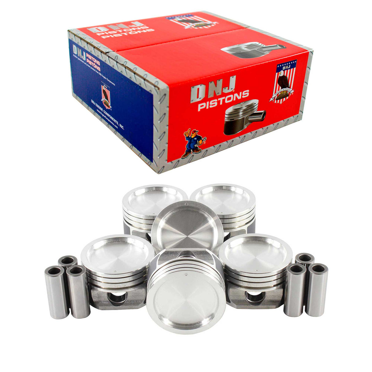 Piston Set 1997-1999 Buick,Chevrolet,Oldsmobile,Pontiac 3.1L (Oversizes Available)