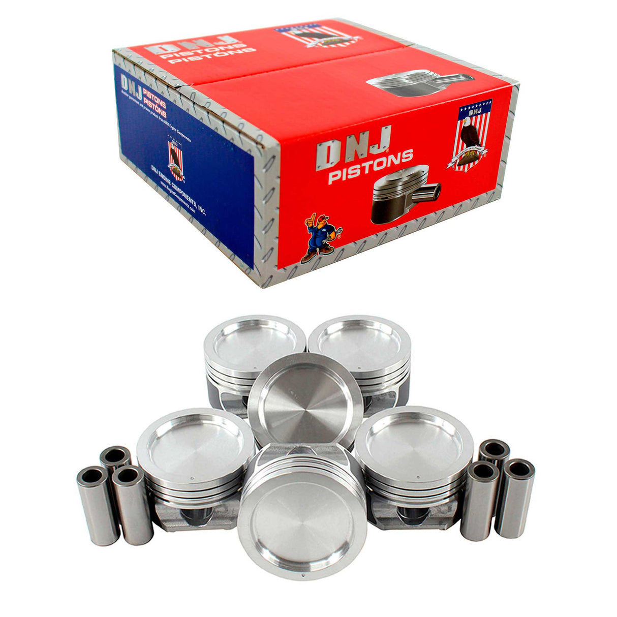 Piston Set 1999-2005 Buick,Chevrolet,Oldsmobile,Pontiac 3.1L (Oversizes Available)