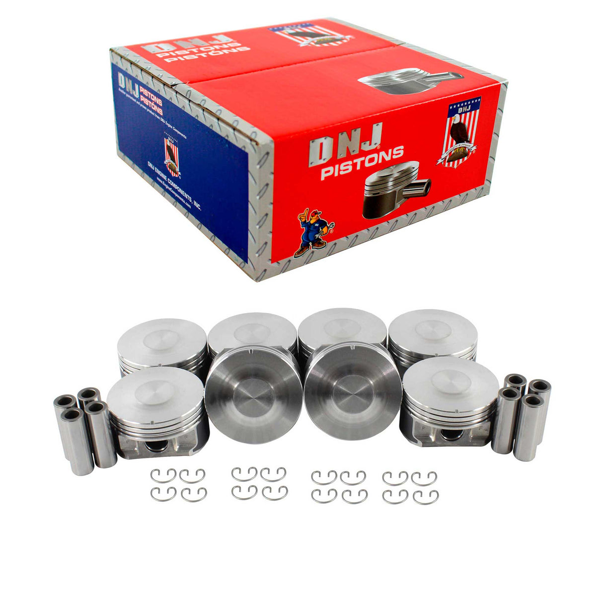 Piston Set (Oversizes Available) 2000-2003 Cadillac 4.6L