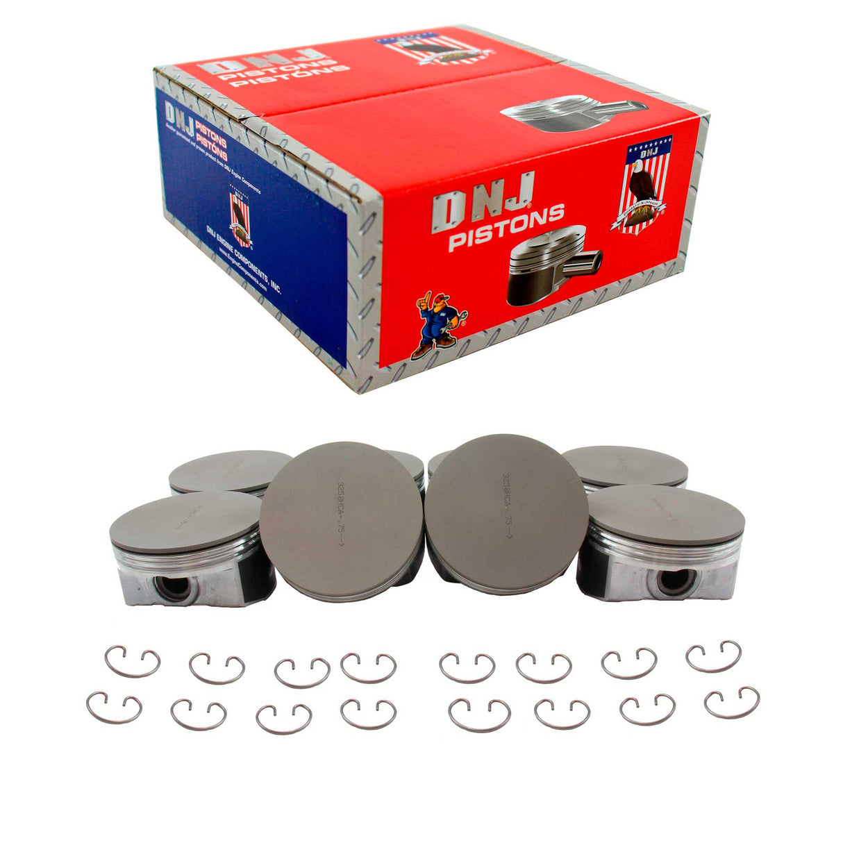 Piston Set (Oversizes Available) 2004-2010 Cadillac 4.6L