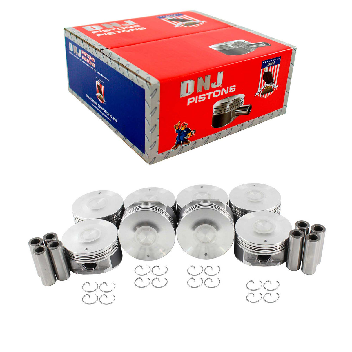 Piston Set (Oversizes Available) 2004-2011 Buick 4.6L