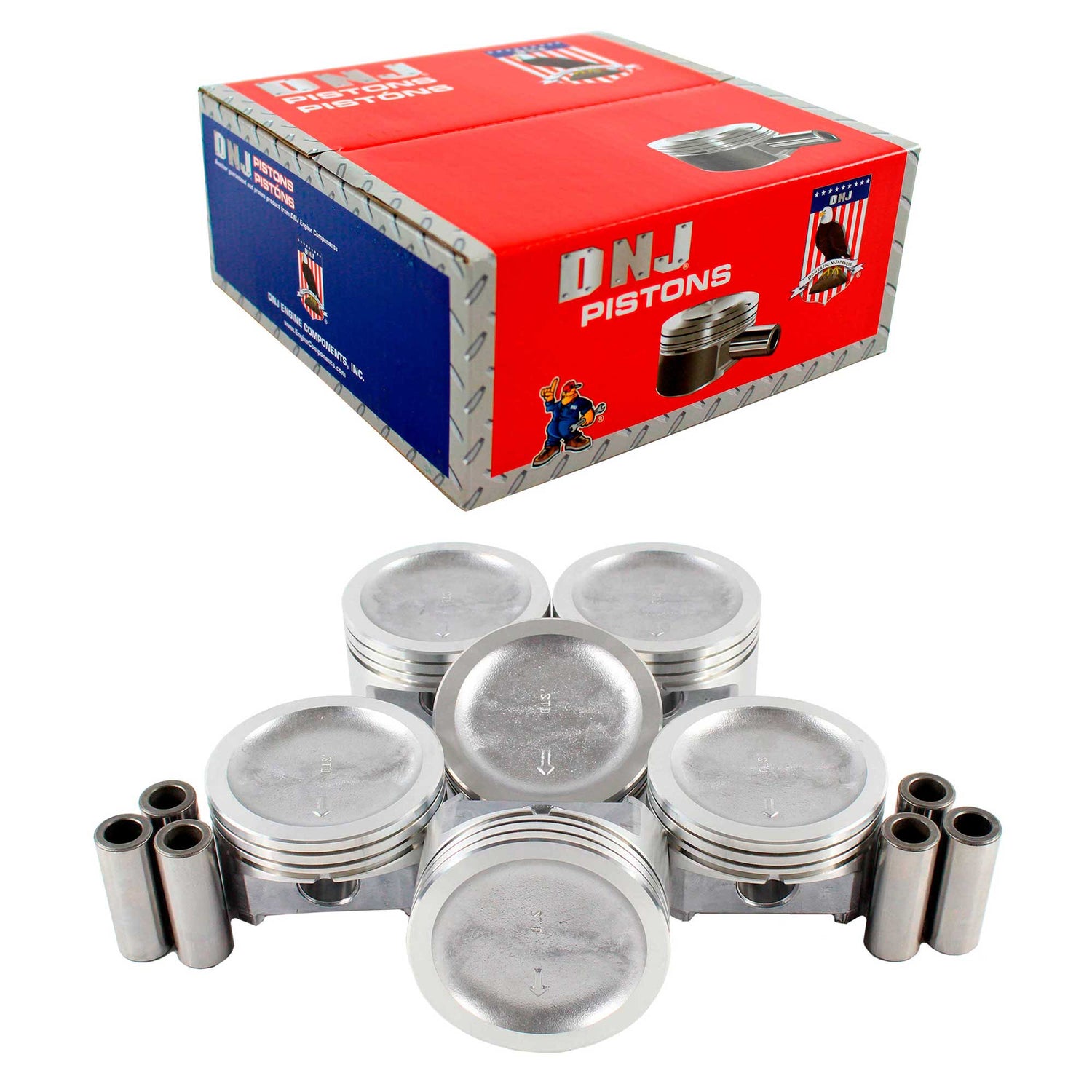 Piston Set 1988-1992 Buick,Chevrolet,Oldsmobile,Pontiac 3.8L (Oversizes Available)