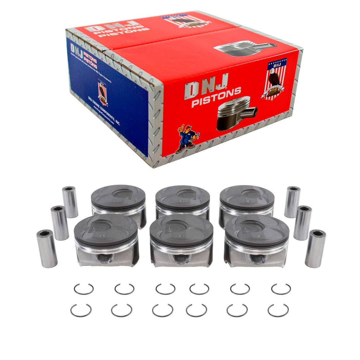 Piston Set 2012-2017 Buick,Cadillac,Chevrolet,GMC 3.6L (Oversizes Available)