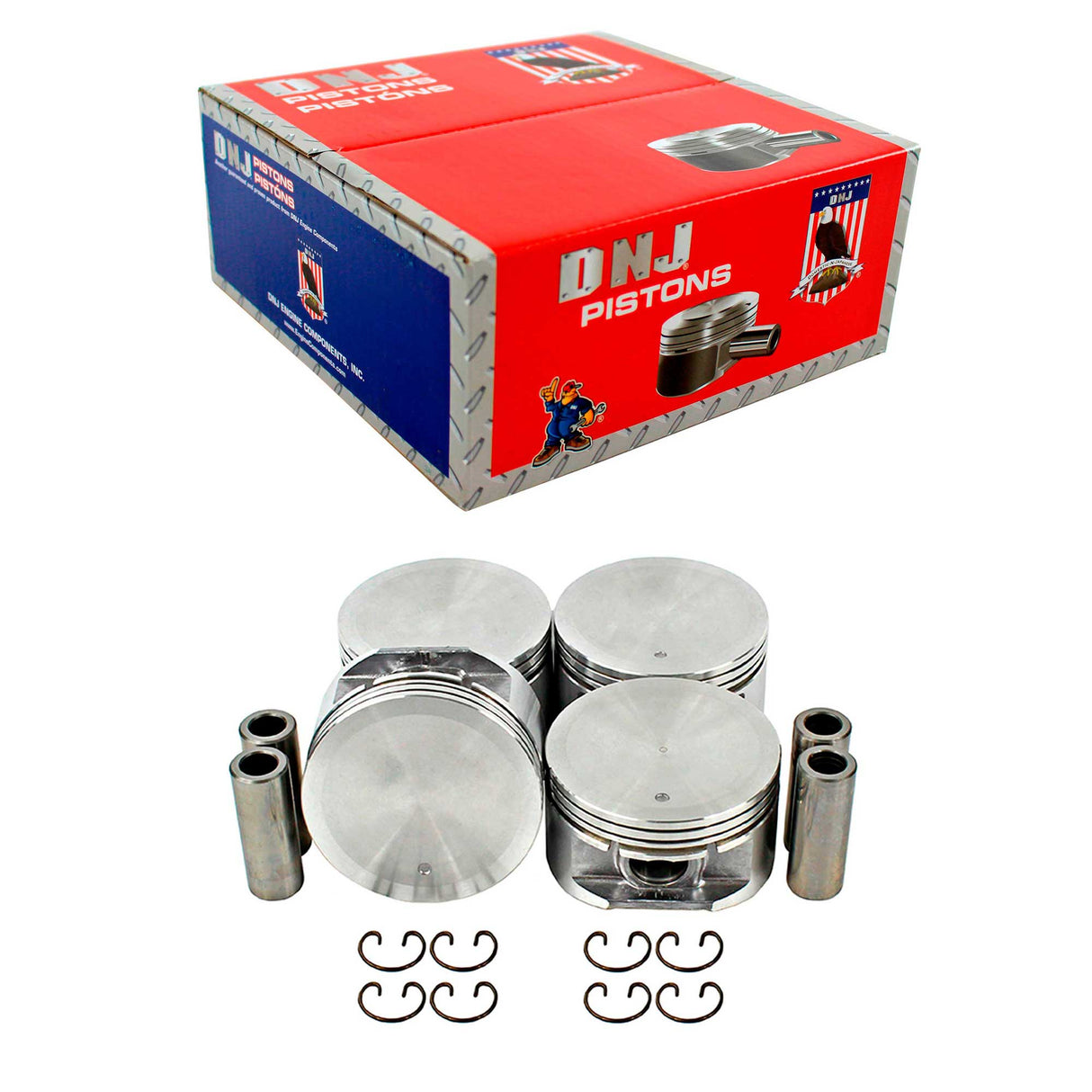 Piston Set (Oversizes Available) 1996-1999 Buick 2.4L