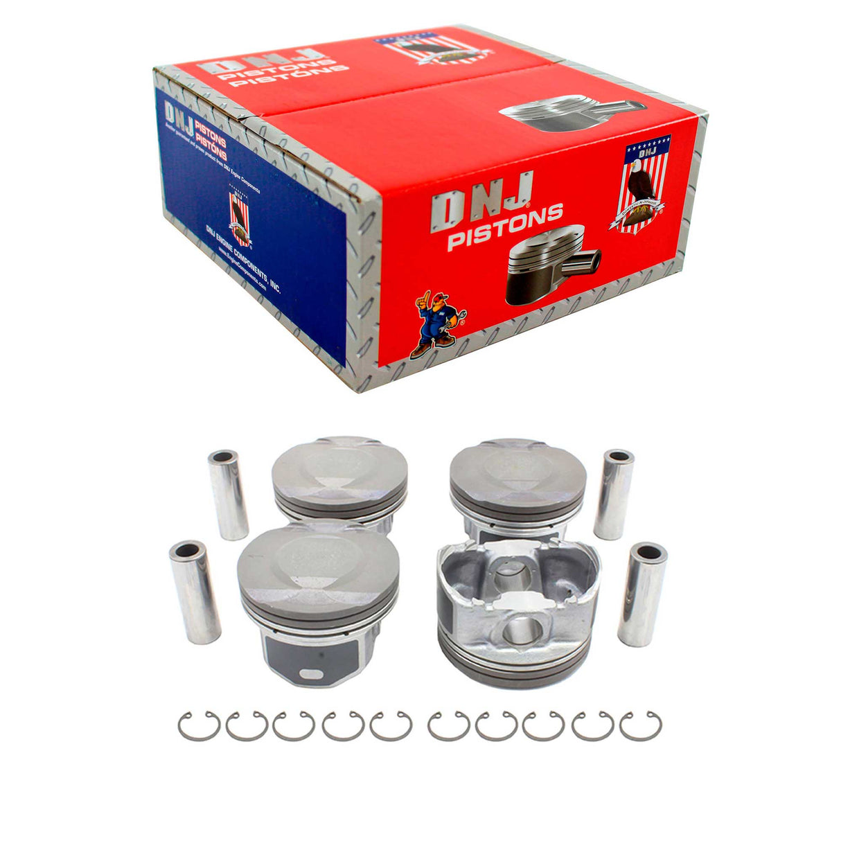 Piston Set (Oversizes Available) 2009-2011 Chevrolet 2.2L