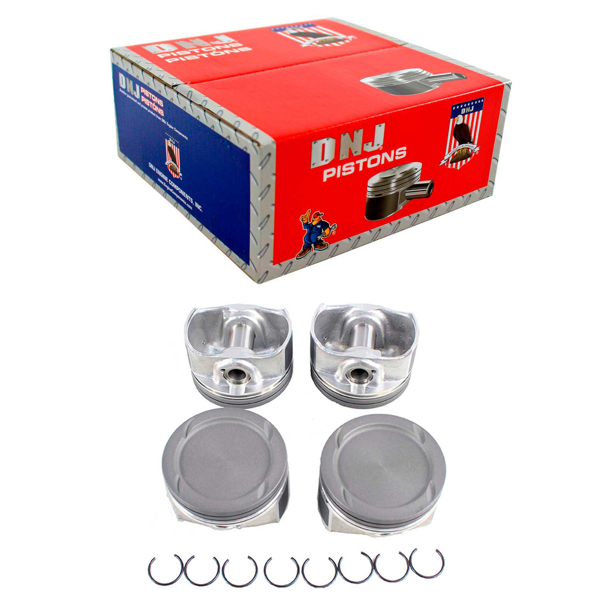 Piston Set (Oversizes Available) 2011-2021 Buick 1.4L