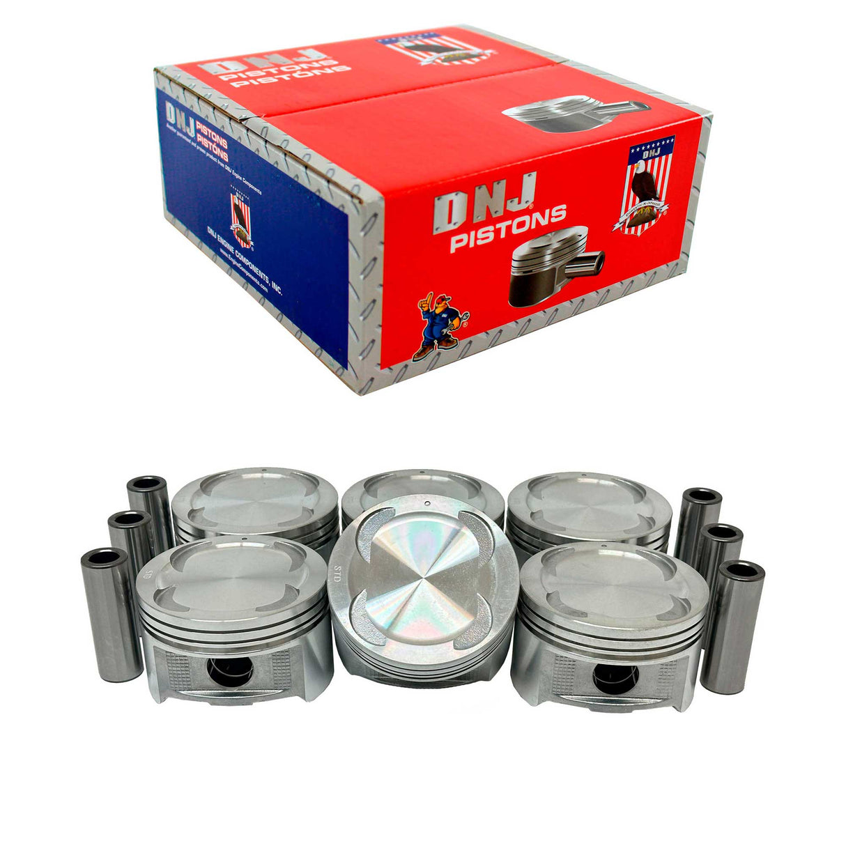 Piston Set (Oversizes Available) 1998-2004 Honda 3.2L