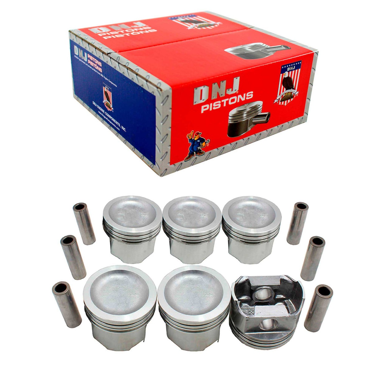 Piston Set 1968-1996 Ford 4.9L (Oversizes Available)