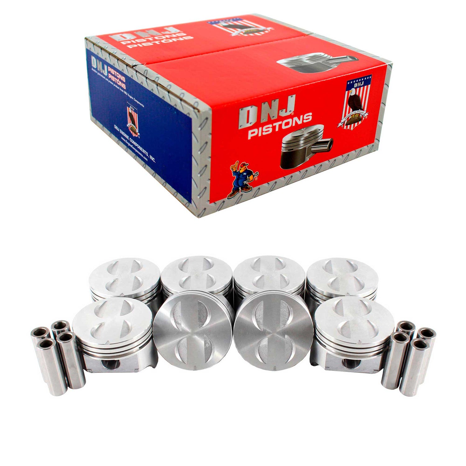 Piston Set 1963-1992 Ford,Lincoln,Mercury 4.7L-5.0L (Oversizes Available)