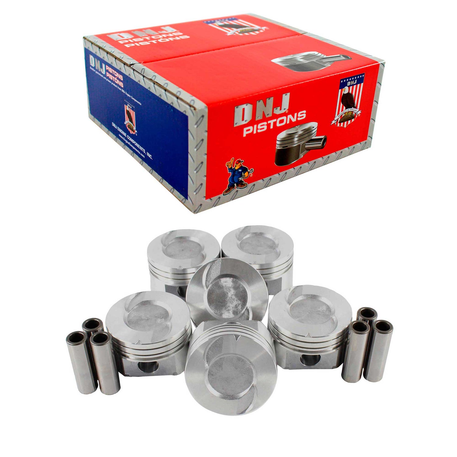 Piston Set 1989-1995 Ford,Lincoln,Mercury 3.8L (Oversizes Available)