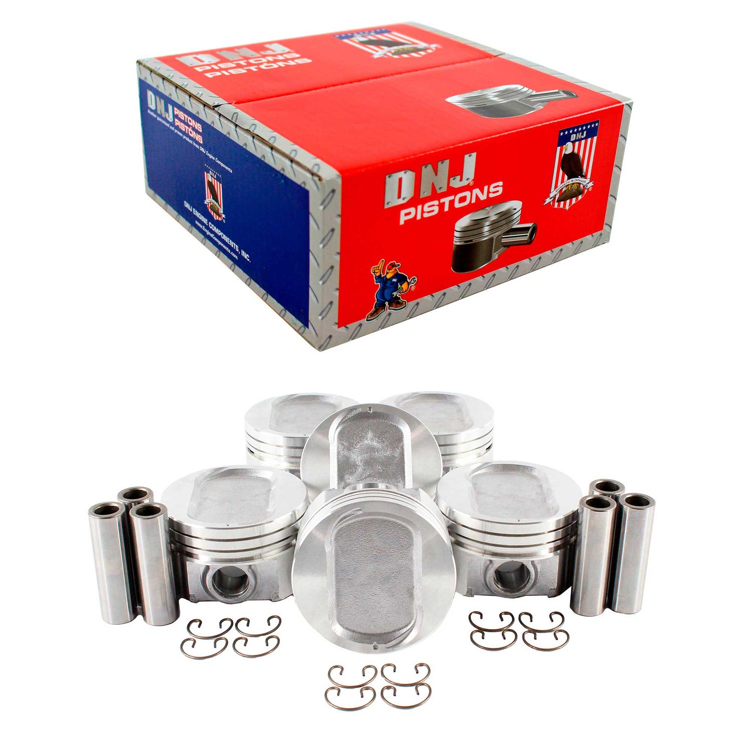 Piston Set 1989-1995 Ford,Mercury 3.8L (Oversizes Available)