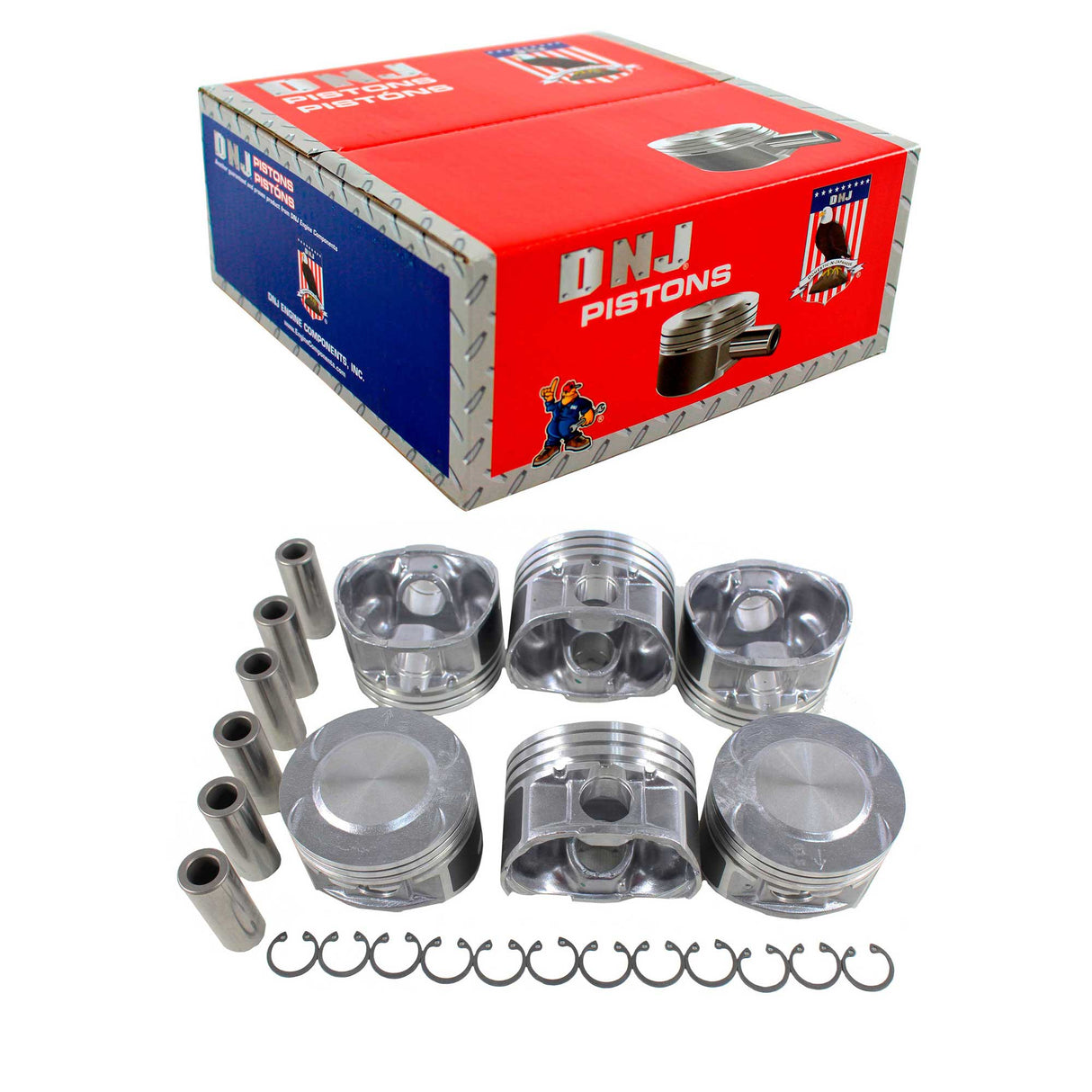 Piston Set 2000-2001 Mazda 2.5L (Oversizes Available)