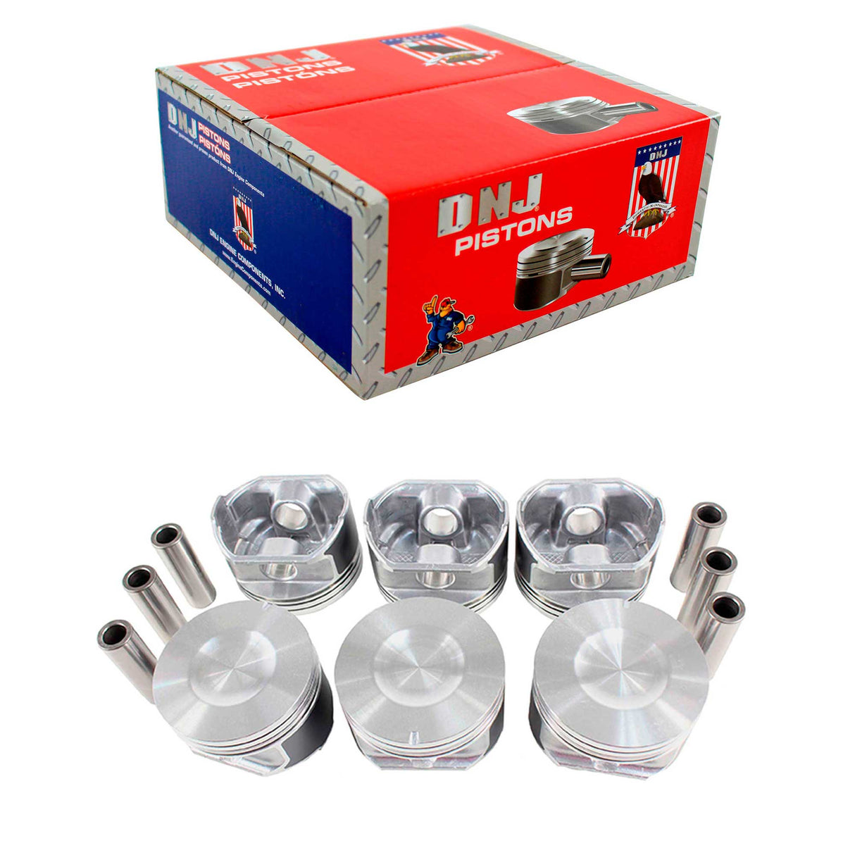 Piston Set 1996-2004 Ford,Mercury 3.8L (Oversizes Available)