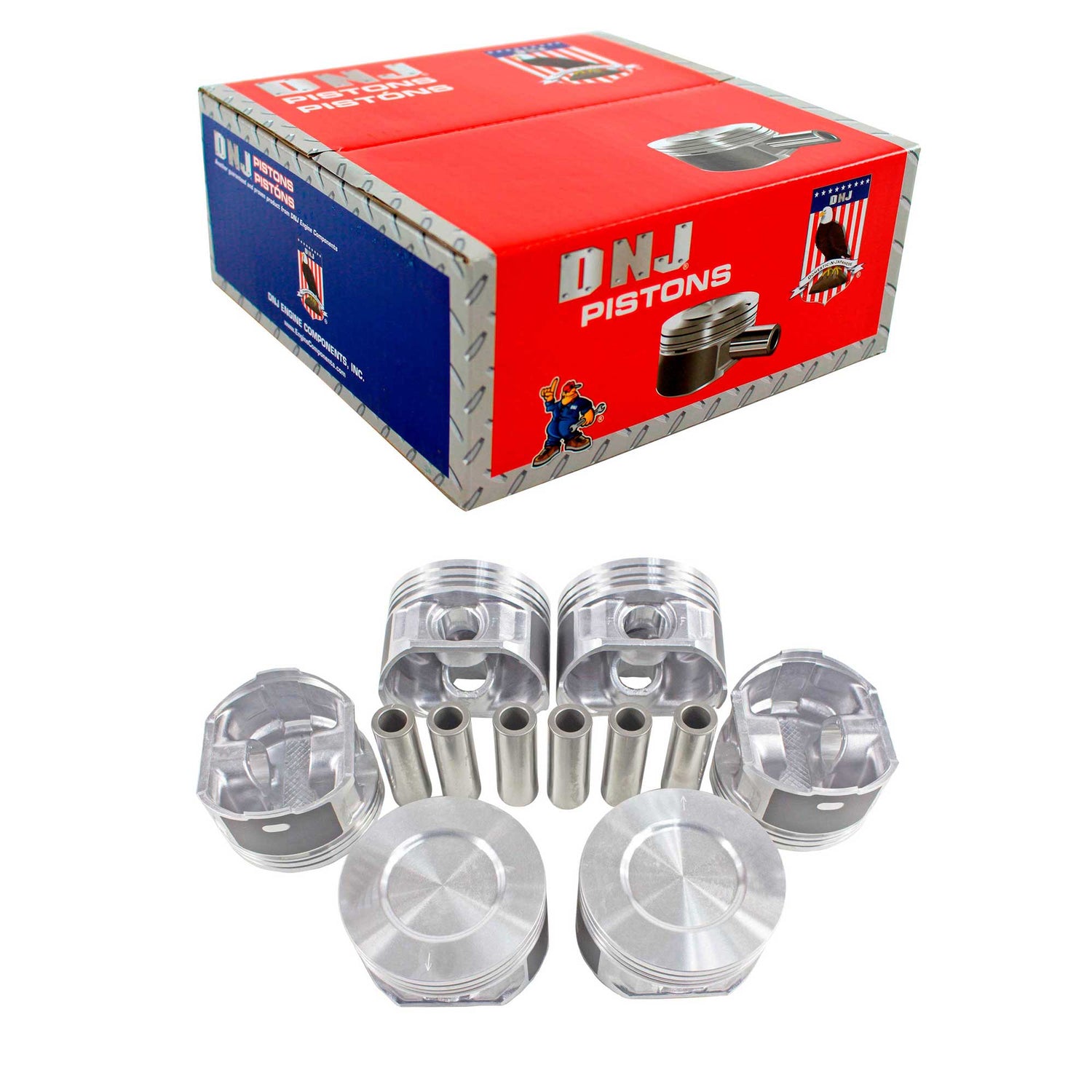 Piston Set 2004-2007 Ford 3.9L (Oversizes Available)