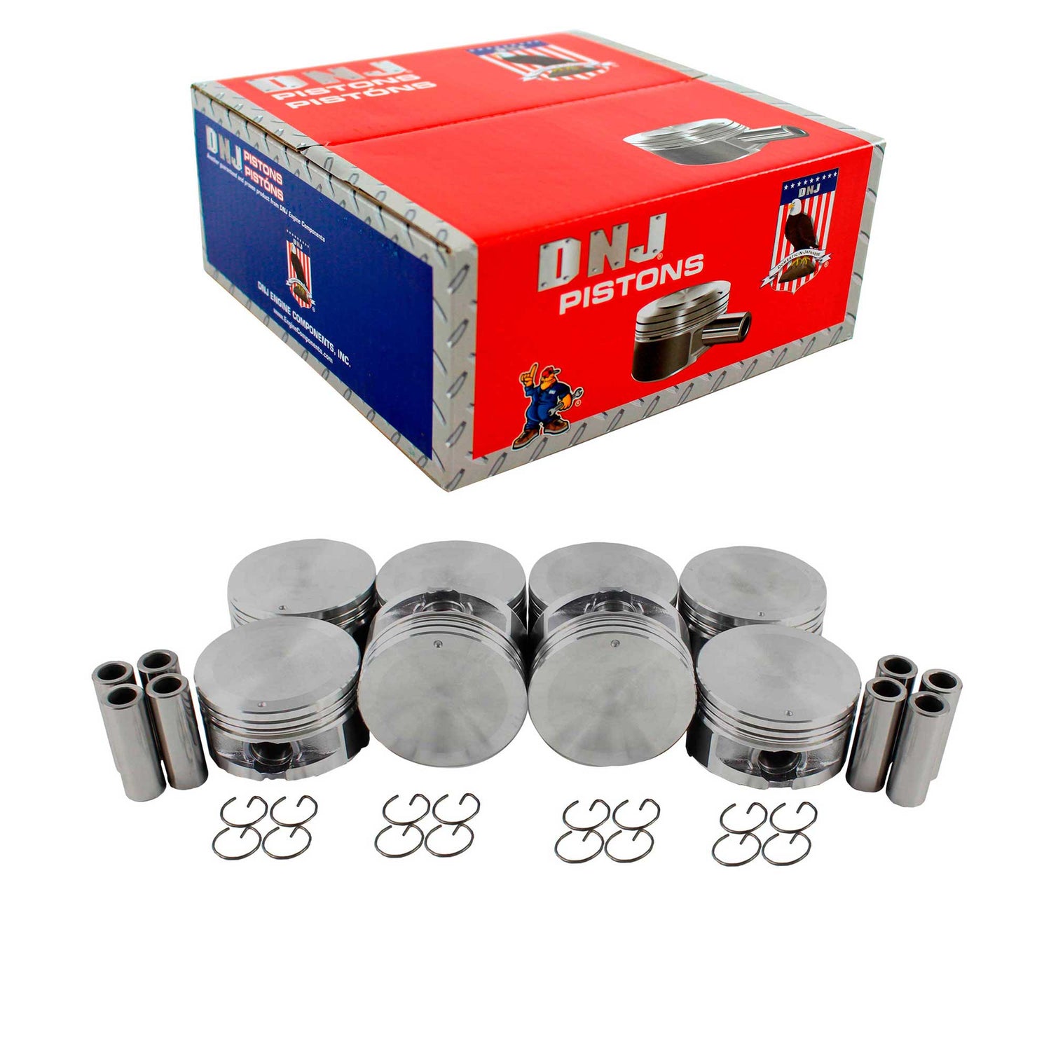 Piston Set 1993-1998 Ford,Lincoln 4.6L (Oversizes Available)