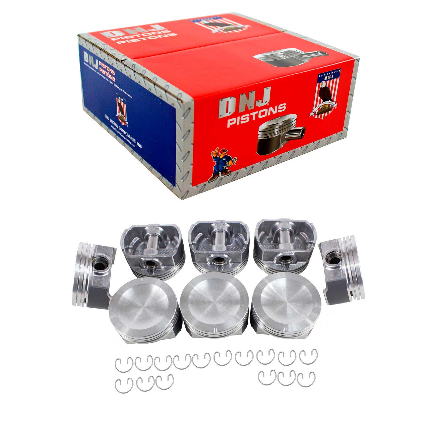 Piston Set 1995-2004 Ford,Lincoln,Mercury 4.6L (Oversizes Available)