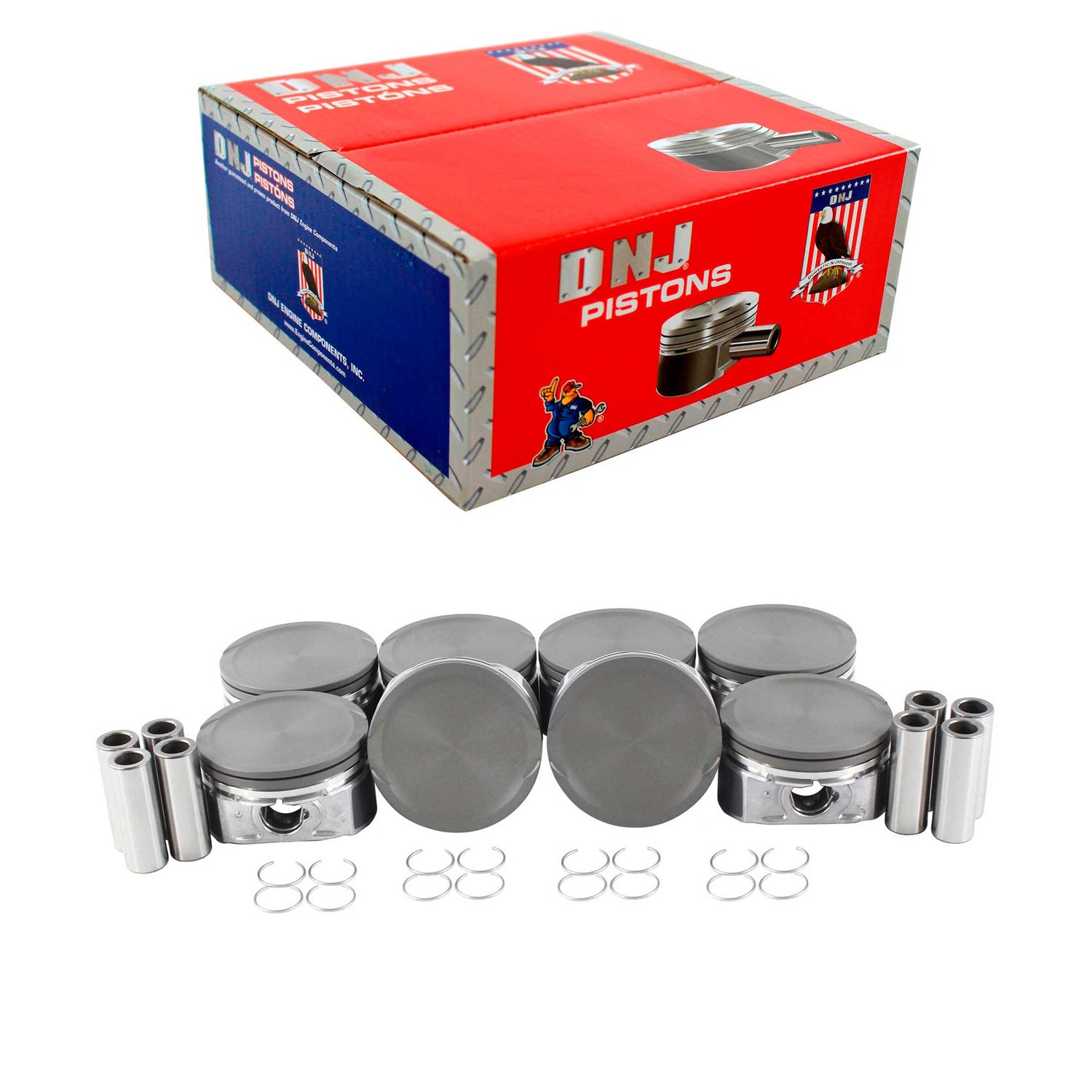Piston Set 2005-2010 Ford,Mercury 4.6L (Oversizes Available)