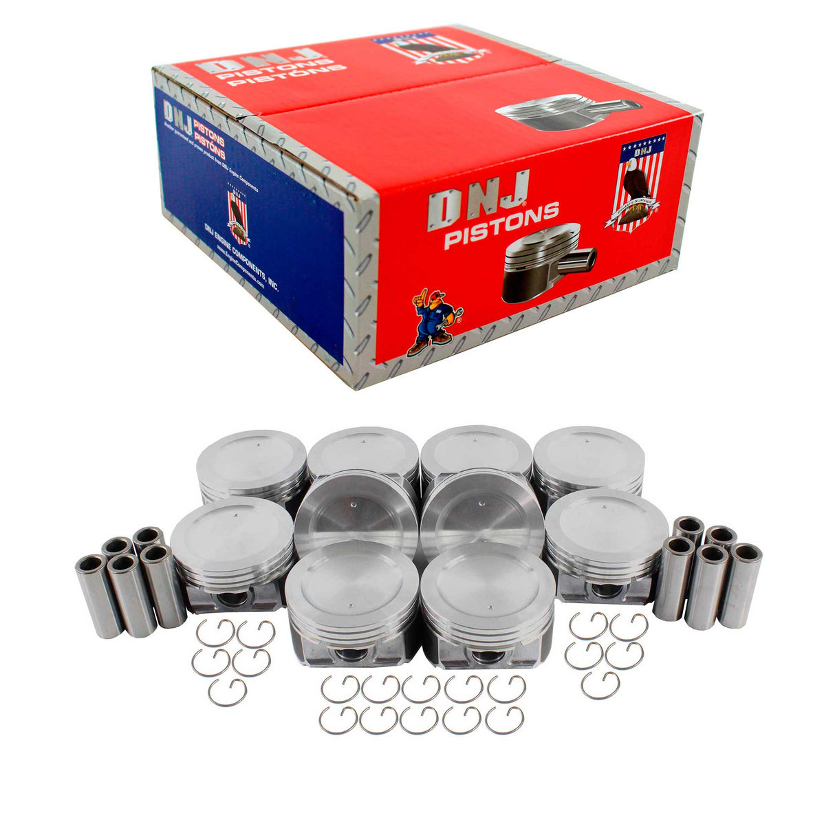 Piston Set 1997-2006 Ford 6.8L (Oversizes Available)