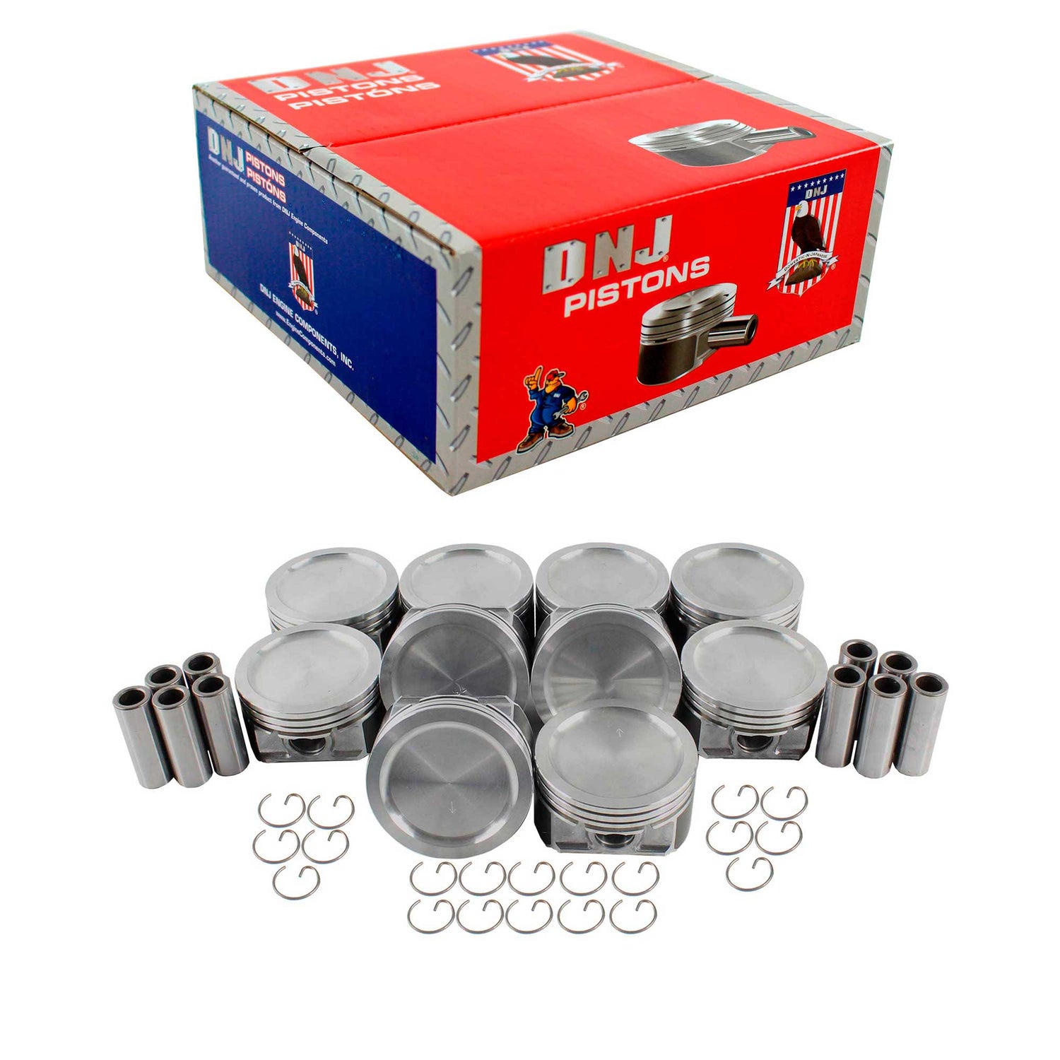 Piston Set 2000-2014 Ford 6.8L (Oversizes Available)