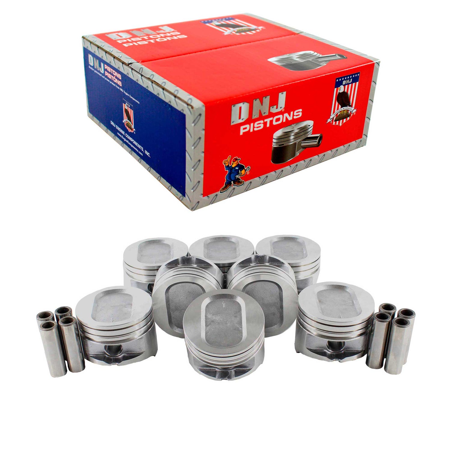 Piston Set 1988-1997 Ford 5.8L (Oversizes Available)