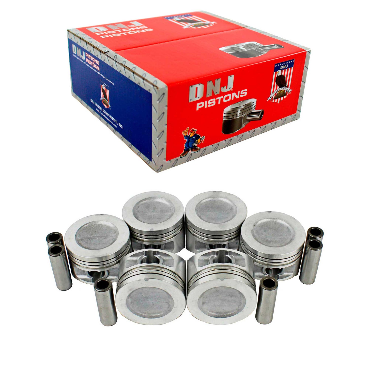 Piston Set (Oversizes Available) 1986-1992 Ford 2.9L
