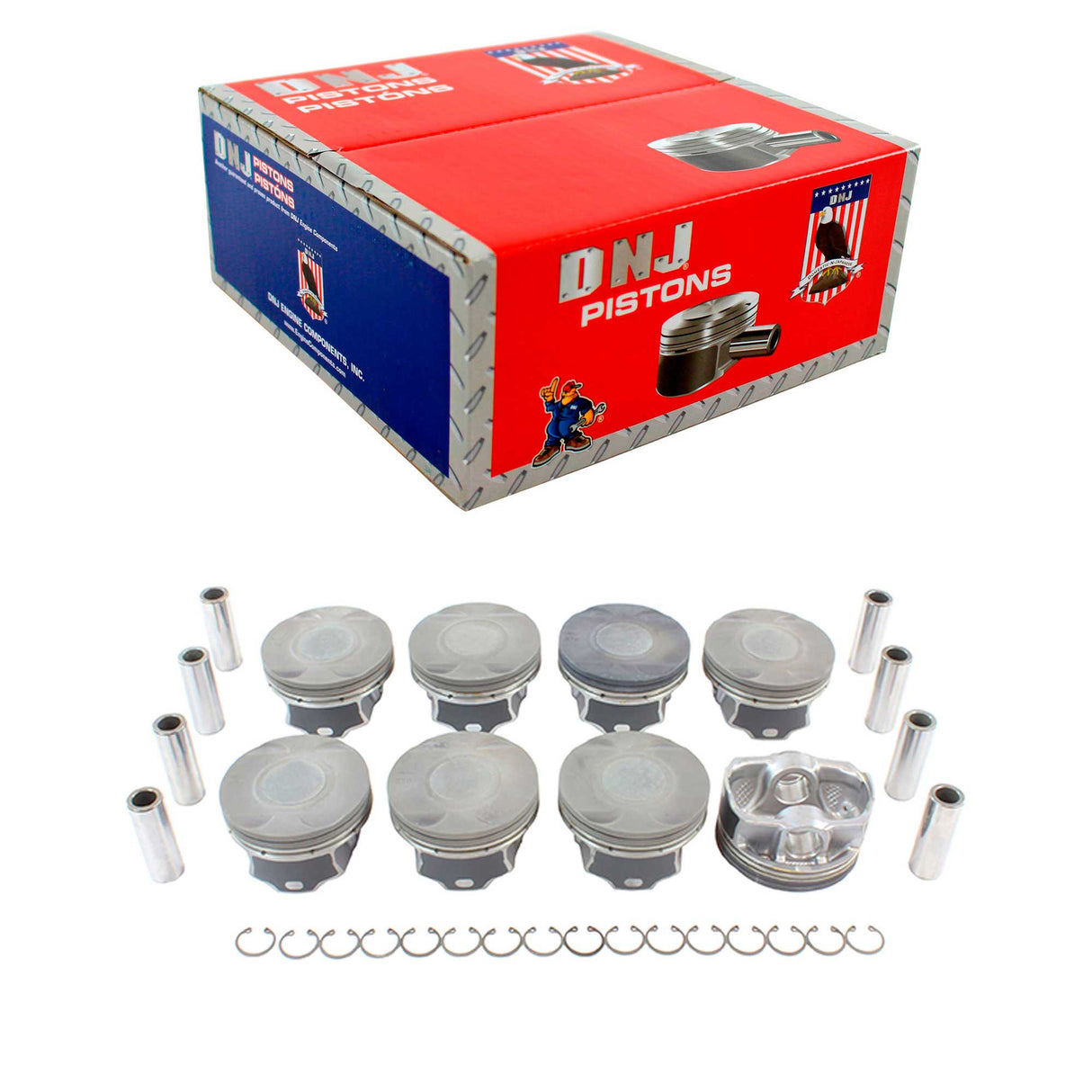 Piston Set (Oversizes Available) 2011-2014 Ford 5.0L